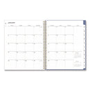 Blue Sky® Cocorrina Weekly/Monthly Planner, Pastel Paisley Artwork, 11 x 8.5, Blue/Pink/White Cover, 12-Month (Jan to Dec): 2025 (BLS14369625)
