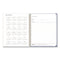 Blue Sky® Cocorrina Weekly/Monthly Planner, Pastel Paisley Artwork, 11 x 8.5, Blue/Pink/White Cover, 12-Month (Jan to Dec): 2025 (BLS14369625)