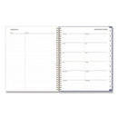 Blue Sky® Cocorrina Weekly/Monthly Planner, Pastel Paisley Artwork, 11 x 8.5, Blue/Pink/White Cover, 12-Month (Jan to Dec): 2025 (BLS14369625)