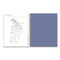 Blue Sky® Cocorrina Weekly/Monthly Planner, Pastel Paisley Artwork, 11 x 8.5, Blue/Pink/White Cover, 12-Month (Jan to Dec): 2025 (BLS14369625)