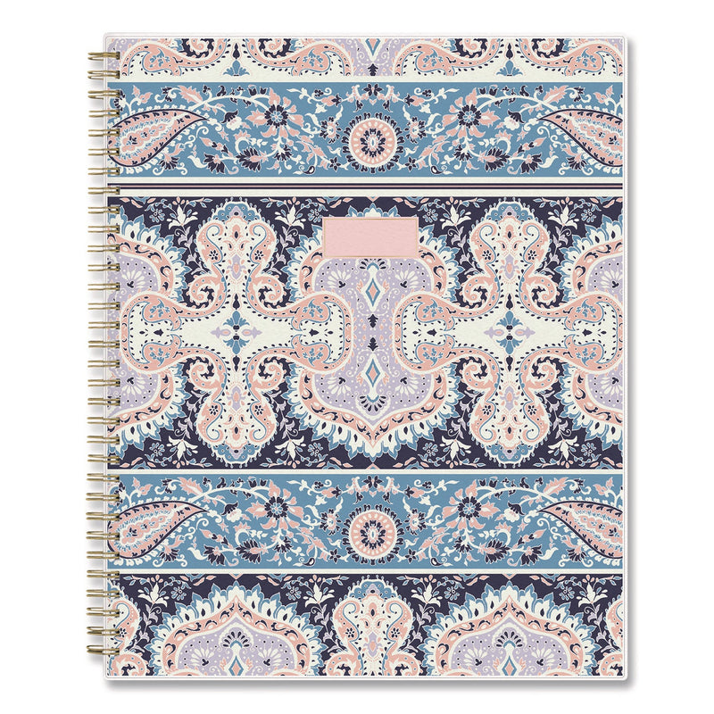Blue Sky® Cocorrina Weekly/Monthly Planner, Pastel Paisley Artwork, 11 x 8.5, Blue/Pink/White Cover, 12-Month (Jan to Dec): 2025 (BLS14369625)