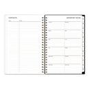 Blue Sky® Nevaeh Weekly/Monthly Planner, Wildflowers Artwork, 8 x 5, Multicolor/Black Cover, 12-Month (Jan to Dec): 2025 (BLS14394625)