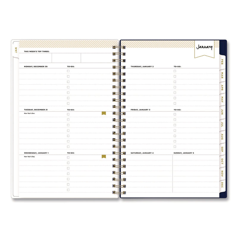 Blue Sky® Day Designer Meadow Weekly/Monthly Planner, Wildflowers Artwork, 8 x 5, Multicolor Cover, 12-Month (Jan to Dec): 2025 (BLS14722425)