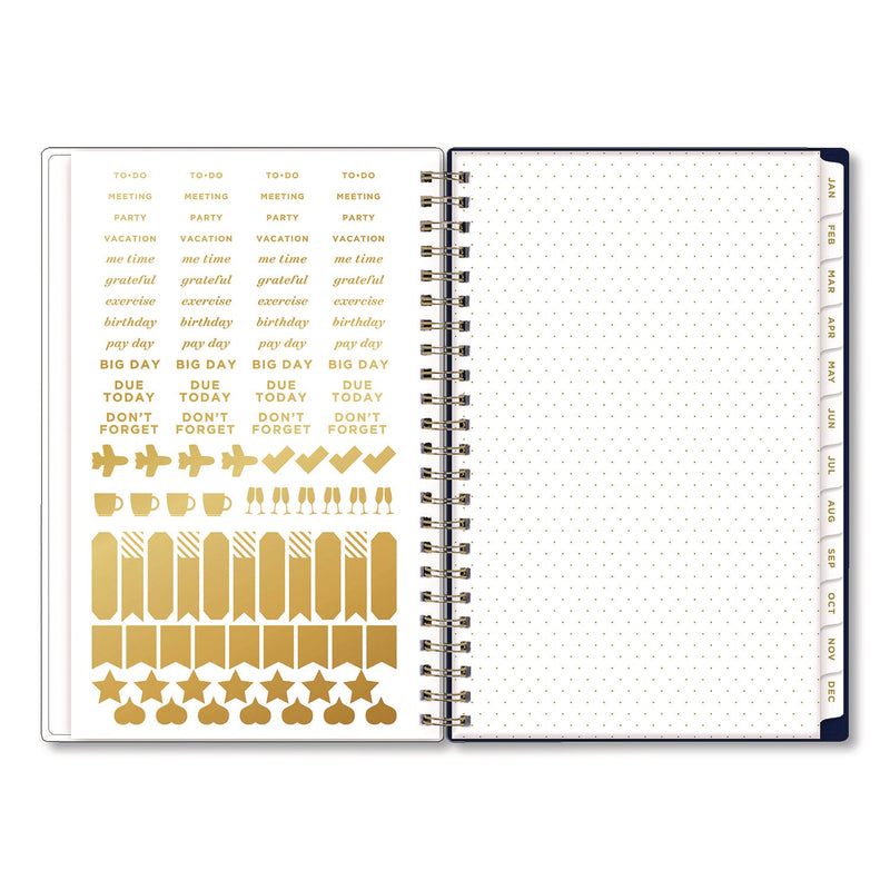 Blue Sky® Day Designer Meadow Weekly/Monthly Planner, Wildflowers Artwork, 8 x 5, Multicolor Cover, 12-Month (Jan to Dec): 2025 (BLS14722425)