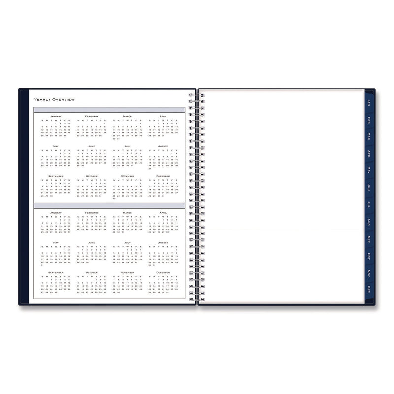 Blue Sky® Passages Weekly Appointment Book and Monthly Planner, 11 x 8.5, Navy Blue Cover, 12-Month (Jan to Dec): 2025 (BLS14865825)