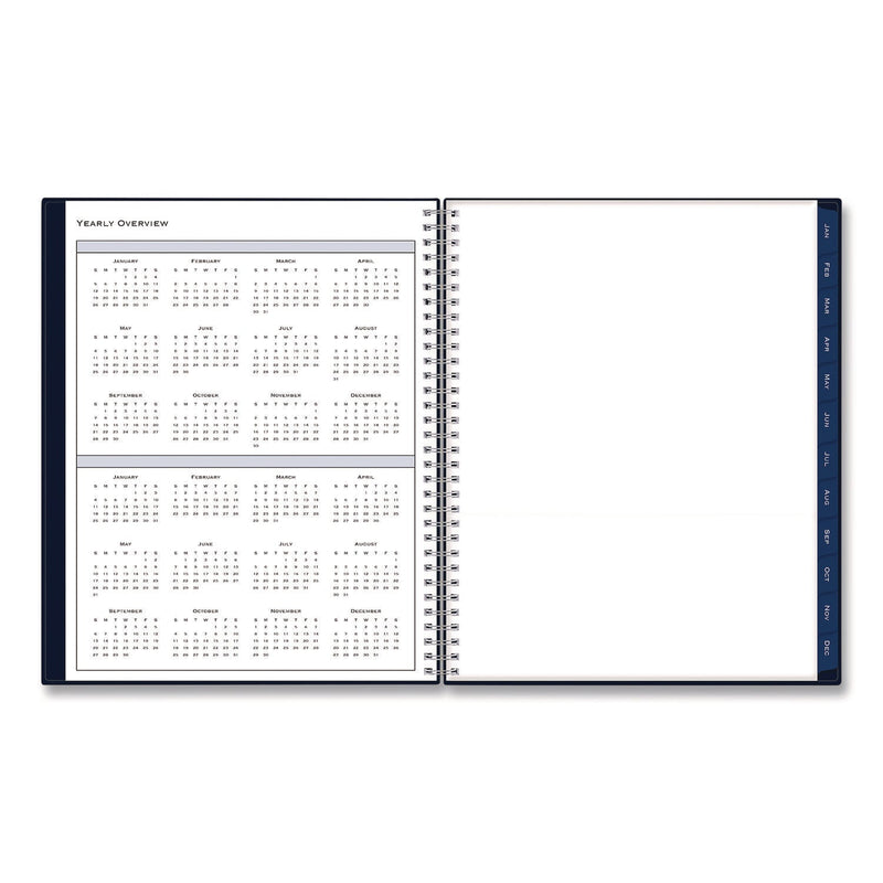 Blue Sky® Passages Weekly/Monthly Planner, 11 x 8.5, Navy Blue Cover, 12-Month (Jan to Dec): 2025 (BLS14865925)