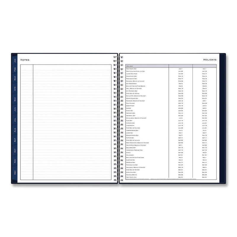 Blue Sky® Passages Weekly/Monthly Planner, 11 x 8.5, Navy Blue Cover, 12-Month (Jan to Dec): 2025 (BLS14865925)