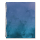 Blue Sky® Savoy Cool Weekly/Monthly Planner, Abstract Artwork, 11 x 8.5, Blue/Silver Cover, 12-Month (Jan to Dec): 2025 (BLS14876225)