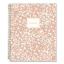 Blue Sky® Natalya Weekly/Monthly Planner, Abstract Artwork, 11 x 8.5, Peach-Pink/White Cover, 12-Month (Jan to Dec): 2025 (BLS14876425)