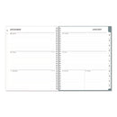Blue Sky® Amitza Weekly/Monthly Planner, Abstract Artwork, 11 x 8.5, Blue/Gray/White Cover, 12-Month (Jan to Dec): 2025 (BLS14876525)