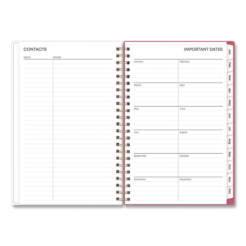 Blue Sky® Amalia Weekly/Monthly Planner, Mandala Artwork, 8 x 5, Multicolor Cover, 12-Month (Jan to Dec): 2025 (BLS14876825)