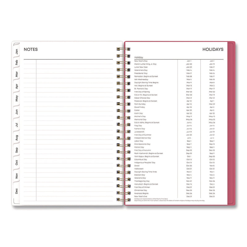 Blue Sky® Amalia Weekly/Monthly Planner, Mandala Artwork, 8 x 5, Multicolor Cover, 12-Month (Jan to Dec): 2025 (BLS14876825)