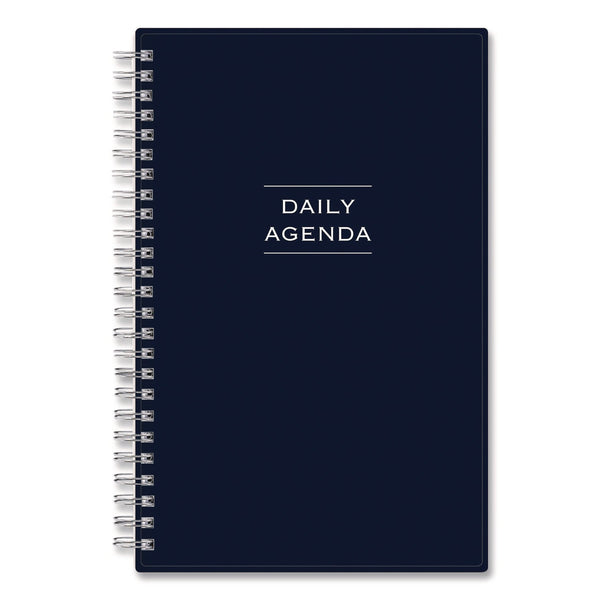 Blue Sky® Perpetual Daily Planner, 8.5 x 5.5, Blue Cover, 52 Weeks: Undated (BLS141138)