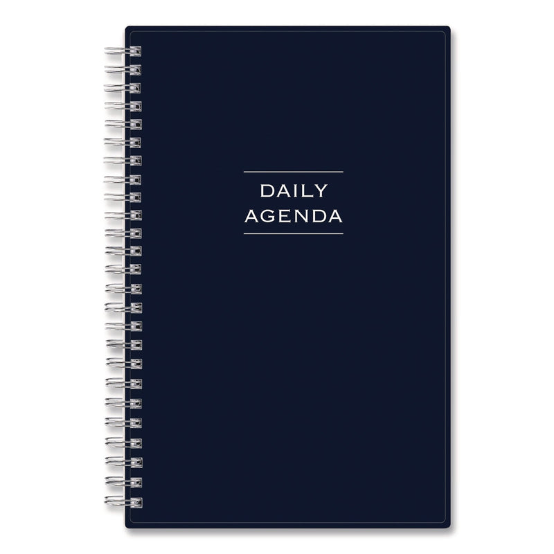 Blue Sky® Perpetual Daily Planner, 8.5 x 5.5, Blue Cover, 52 Weeks: Undated (BLS141138)