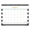 Blue Sky® Day Designer Rugby Stripe Desk Pad Calendar, 22 x 17, White/Black Sheets, 12-Month (Jan to Dec): 2025 (BLS14389525)