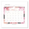 Blue Sky® Joselyn Monthly Wall Calendar, Floral Artwork, 11 x 8.75, White/Pink/Peach Sheets, 12-Month (Jan to Dec): 2025 (BLS14748025)