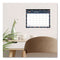 Blue Sky® Ashlyn Desk Pad Calendar, Floral Artwork, 22 x 17, White/Blue/Pink Sheets, Black Headband, 12-Month (Jan to Dec): 2025 (BLS14861825)