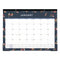 Blue Sky® Ashlyn Desk Pad Calendar, Floral Artwork, 22 x 17, White/Blue/Pink Sheets, Black Headband, 12-Month (Jan to Dec): 2025 (BLS14861825)