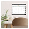 Blue Sky® Day Designer Rugby Stripe Desk Pad Calendar, 22 x 17, White/Black Sheets, 12-Month (Jan to Dec): 2025 (BLS14389525)
