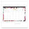 Blue Sky® Kelly Ventura Magenta Bloom Desk Pad Calendar, Floral Artwork, 17 x 11, White/Multicolor Sheets, 12-Month (Jan to Dec): 2025 (BLS14905725)