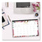 Blue Sky® Kelly Ventura Magenta Bloom Desk Pad Calendar, Floral Artwork, 17 x 11, White/Multicolor Sheets, 12-Month (Jan to Dec): 2025 (BLS14905725)