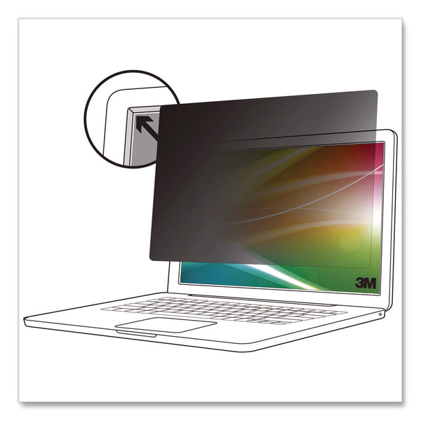 3M™ Bright Screen Privacy Filter, For 15" Laptop (MMMBP150C3B)