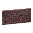 3M™ Doodlebug Brown Scrub 'n Strip Pad, 4.63 x 10, 5/Box (MMM8541PK)