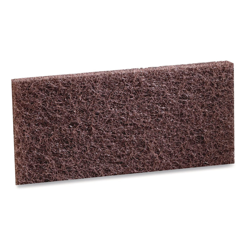 3M™ Doodlebug Brown Scrub 'n Strip Pad, 4.63 x 10, 5/Box (MMM8541PK)