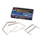 Officemate Two-Prong File Fastener Sets, 2" Capacity, 2.75" Center to Center, Silver, 50/Box (OIC609114)