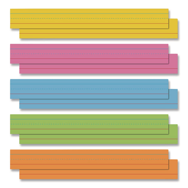 Astrobrights® Sentence Strips, Medium, Assorted Colors, 100/Pack (WAU91992)