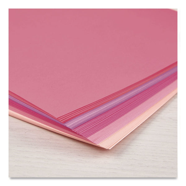 Astrobrights® Color Paper - "Interstellar Pinks" Assortment, 24 lb Bond Weight, 8.5 x 11, Assorted Pink Colors, 100/Pack (WAU91531)
