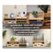 Officemate Bamboo Stackable Document Organizer with Drawer, 2 Sections, Letter Size Files, 14.09" x 10.08" x 7.7", Brown (OIC71005)