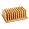 Officemate Bamboo Large File Sorter, 9 Sections, A6/A7/A8/A9/Legal/Letter/Tabloid Size Files, 14.09 x 10.04 x 3.82, Brown (OIC71002)