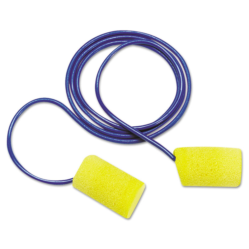 3M™ E-A-R Classic Foam Earplugs, Metal Detectable, Corded, Poly Bag (247-311-4101)