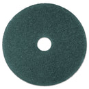 3M™ Low-Speed High Productivity Floor Pads 5300, 19" Diameter, Blue, 5/Carton (MMM08412)