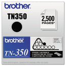 Brother TN350 Toner, 2500 Page-Yield, Black (441335)