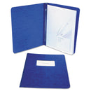 ACCO Presstex Report Cover, Side Bound, Prong Clip, Letter, 3" Cap, Dark Blue (ACC25073)