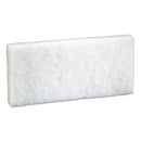 3M™ Doodlebug Scrub Pad, 4.63 x 10, White, 5/Pack, 4 Packs/Carton (MCO08003)