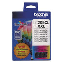 Brother LC2053PKS Innobella Super High-Yield Ink, 1200 Page-Yield, Cyan/Magenta/Yellow (BRTLC2053PKS)