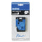 Brother TC Tape Cartridge for P-Touch Labelers, 3/8"w, Black on White (068046)