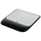 3M™ Mouse Pad with Precise Mousing Surface and Gel Wrist Rest, 8.5 x 9, Gray/Black (MMMMW85B)