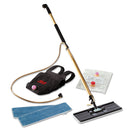 3M™ Easy Shine Applicator Kit, 18" Wide White Microfiber Head, 43" to 63" Gold/Black Aluminum  Handle (MMM55433)