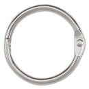 ACCO Metal Book Rings, 1" Diameter, 100 Rings/Box (ACC72202)
