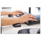 3M™ Gel Wrist Rest for Keyboards, 19 x 2, Black (MMMWR85B)
