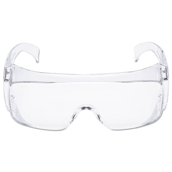 3M™ Tour Guard V Safety Glasses, One Size Fits Most, Clear Frame/Lens, 20/Box (MMMTGV0120)