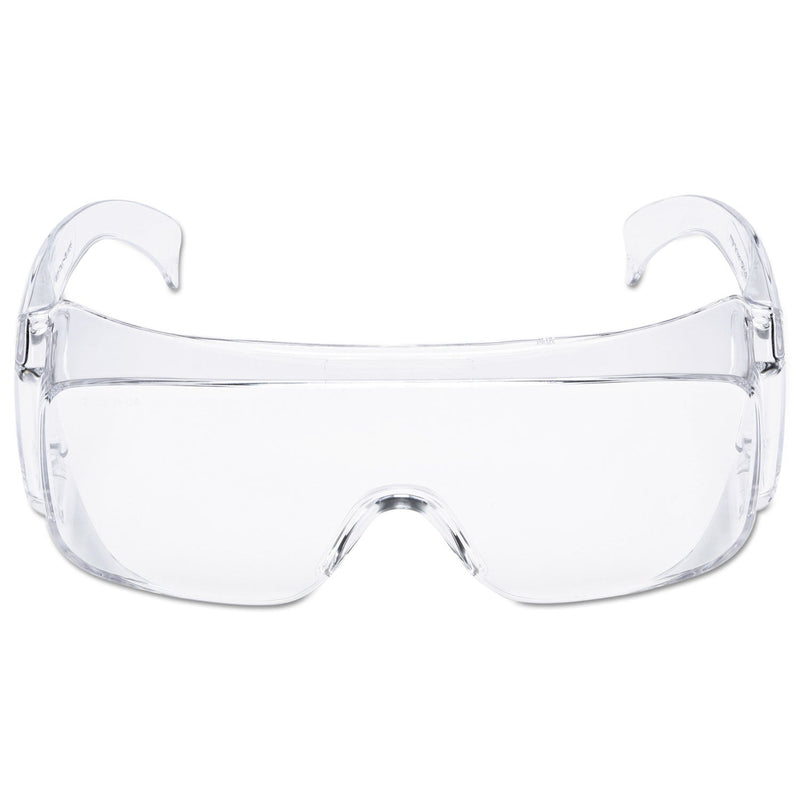 3M™ Tour Guard V Safety Glasses, One Size Fits Most, Clear Frame/Lens, 20/Box (MMMTGV0120)