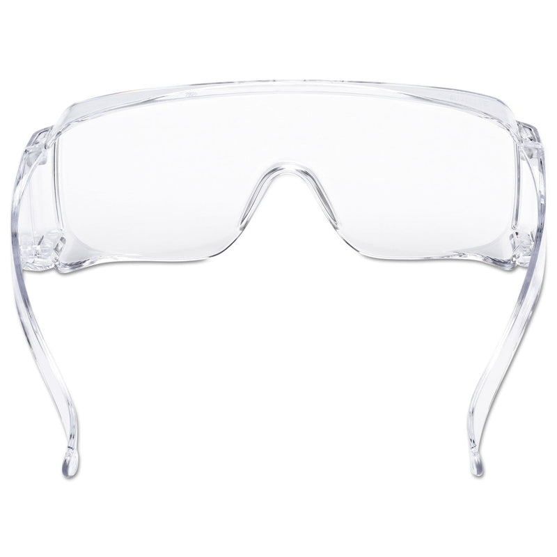 3M™ Tour Guard V Safety Glasses, One Size Fits Most, Clear Frame/Lens, 20/Box (MMMTGV0120)