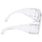 3M™ Tour Guard V Safety Glasses, One Size Fits Most, Clear Frame/Lens, 20/Box (MMMTGV0120)