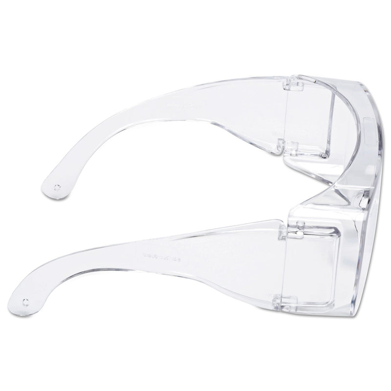 3M™ Tour Guard V Safety Glasses, One Size Fits Most, Clear Frame/Lens, 20/Box (MMMTGV0120)