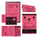 Astrobrights® Color Cardstock, 65 lb, 8.5 x 11, Plasma Pink, 250/Pack (WAU22129)